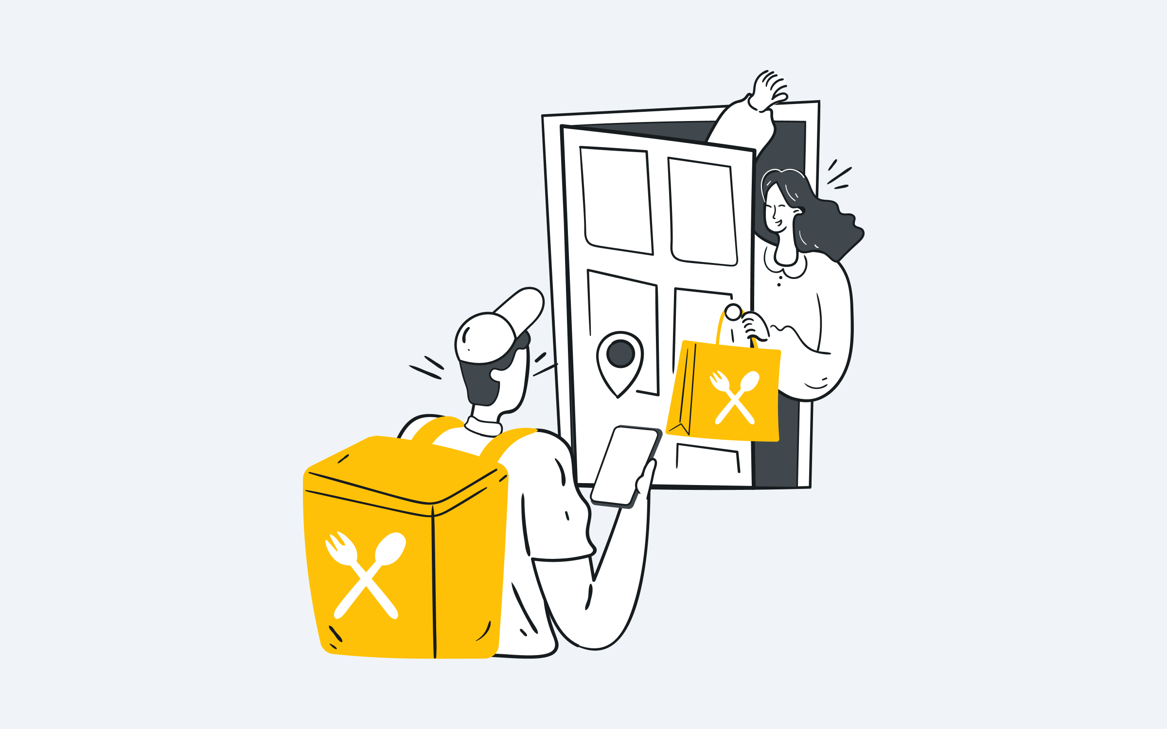 Three competitive patterns redefining food delivery marketing