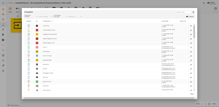 Adding a new channel to a customer journey in the Journey Action Experience Designer